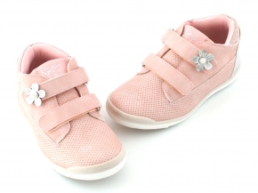Купить Модель №7286 Демисезонные розовые ботинки для девочки - фото 4