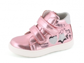 Купить Модель №7314 Демисезонные розовые ботинки для девочки ТМ Clibee - фото 1