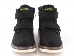 Купить Модель №7305 Демисезонные черные ботинки для мальчика ТМ Clibee - фото 4