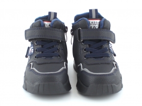 Купить Модель №7312 Демисезонные синие ботинки для мальчика ТМ Clibee - фото 4