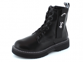 Модель №7322 Демисезонные черные ботинки для девочки ТМ Clibee.