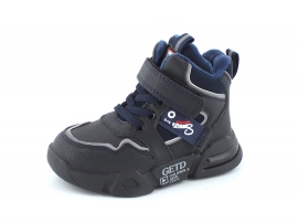 Модель №7312 Демисезонные синие ботинки для мальчика ТМ Clibee