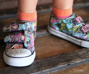 идеи декора обуви для детей